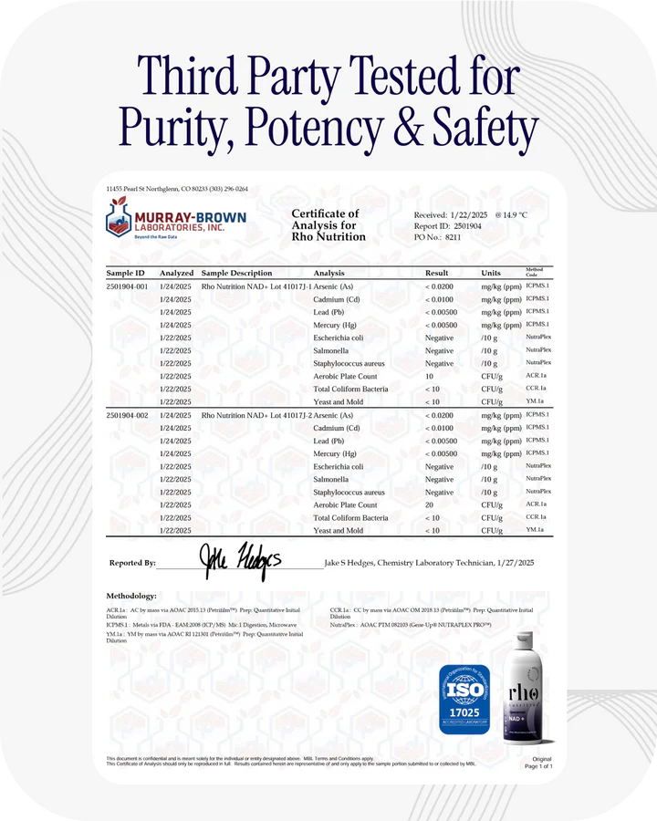 Rho Nutrition - Cellular Health Essentials Bundle – Liquid Liposomal Supplements for Healthy Aging & Cellular Support - NAD+, Curcumin + Resveratrol, & Glutathione (3 Pack)